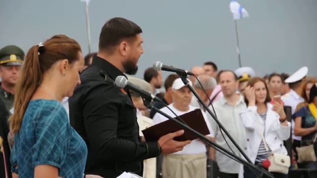 Мой город Н: День ВМС. Губернатор Алексей Савченко. смотреть онлайн