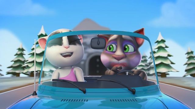 Туалетная сага: часть 3 | Минимульты «Говорящий Том» | Компиляция мультиков смотреть онлайн