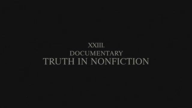 23.Documentary Truth in Nonfiction смотреть онлайн