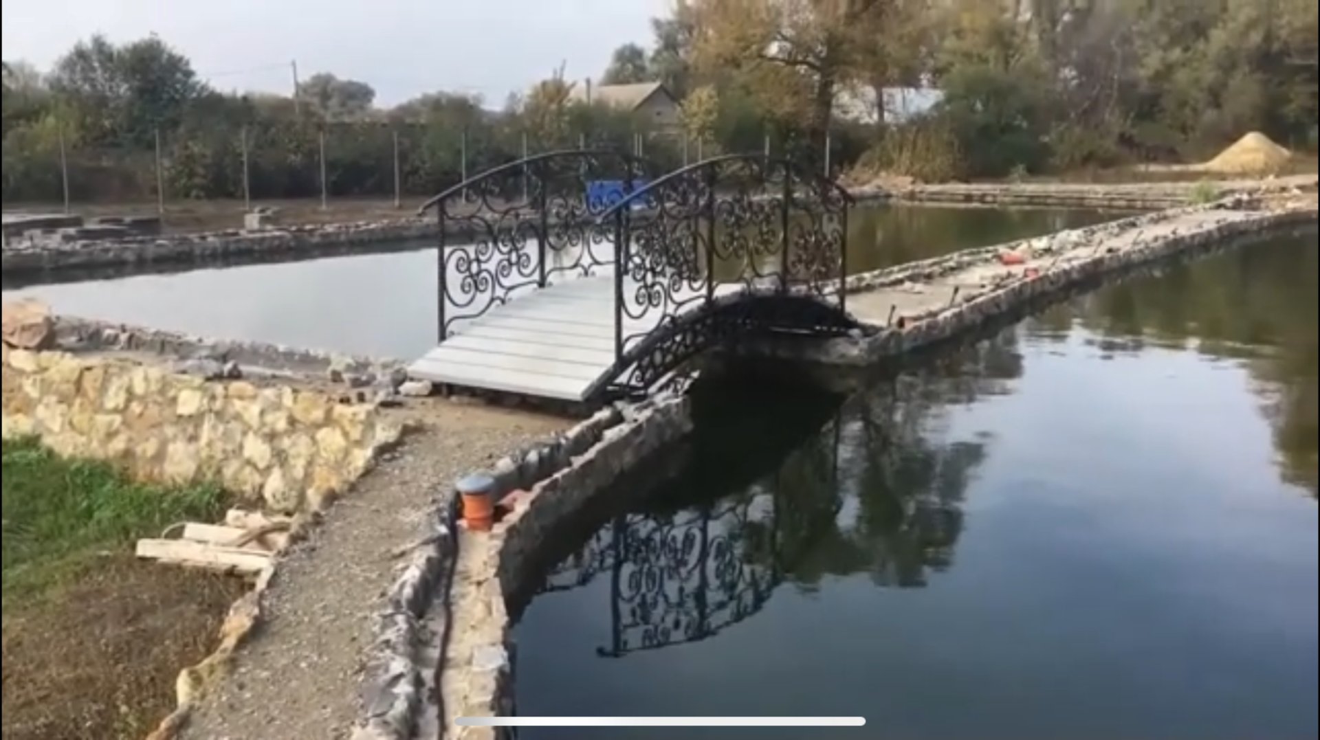 Зарыбление домашнего пруда русский и русско Ленский осетр/ Перевозка рыбы. смотреть онлайн