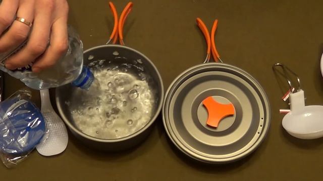 Набор туристической посуды с Aliexpress