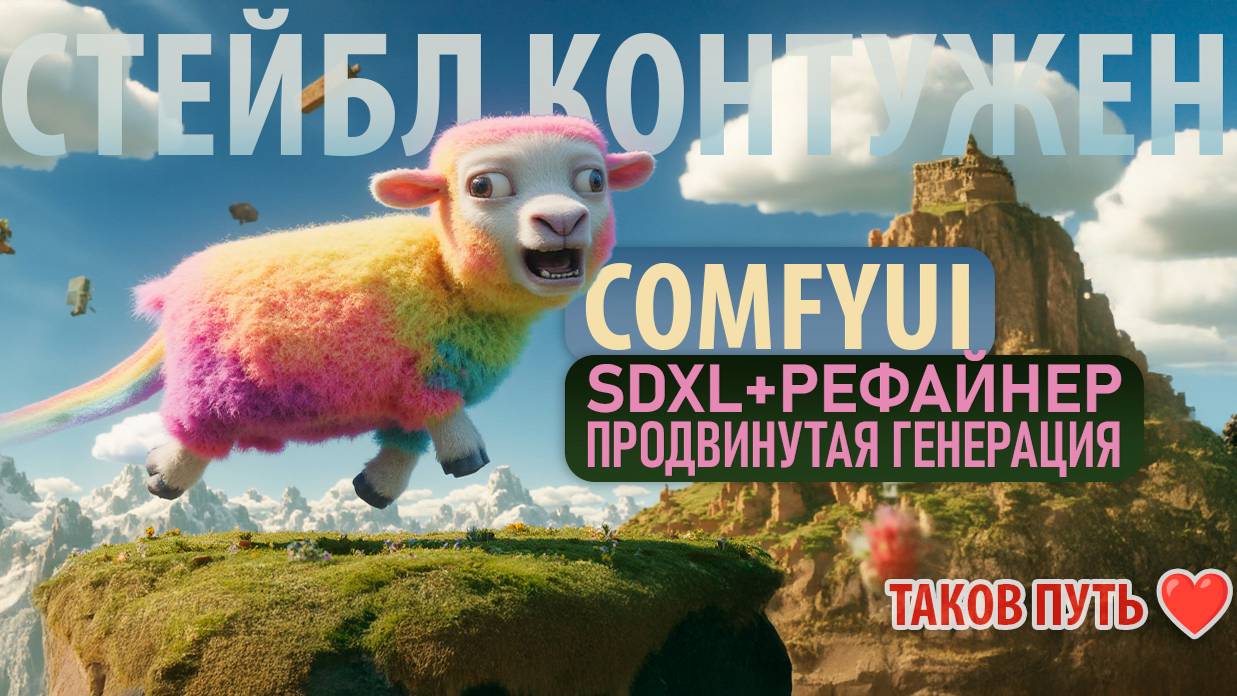 SDXL с рефайнером в ComfyUI: полное руководство смотреть онлайн