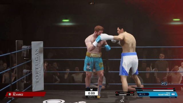 Undisputed Boxing Online Gameplay Sergio Martinez "Maravella" vs Saul "Canelo" Alvarez II смотреть онлайн