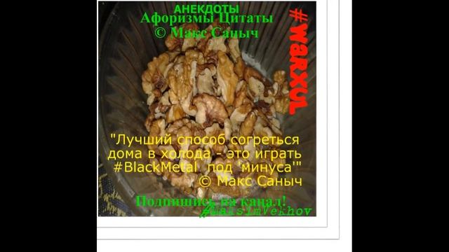 'Лучший способ согреться дома в холода - это играть Black Metal под 'минуса'(WARXUL Афоризмы...). смотреть онлайн