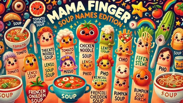Mama Finger Soup Names Song