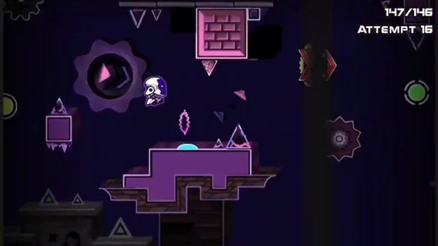 DORANEDURA 100% - НЕУДАЧНЫЙ ЭКСПЕРИМЕНТ! (GEOMETRY DASH) смотреть онлайн