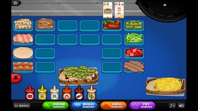 Cырные бутерброды Папы Луи!| Papa's Cheeseria | L.P. Scarlett #19 смотреть онлайн