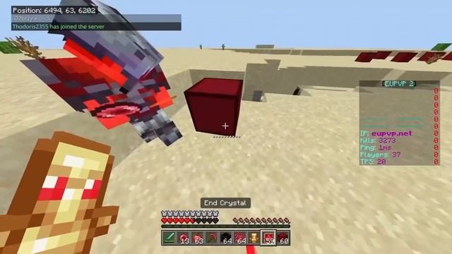 HES BACK | MCBE Crystal PvP Montage смотреть онлайн