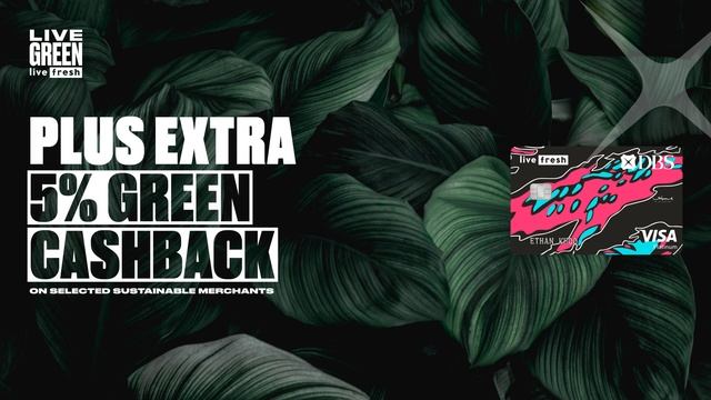 DBS Live Fresh Card | Get up to 10% cashback смотреть онлайн