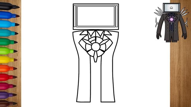 How To Draw TITAN TV MAN | Skibidi Toilet смотреть онлайн