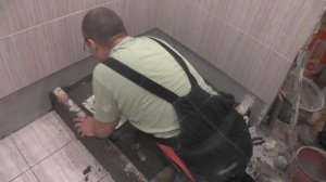Как сделать душевой поддон из плитки, часть 2