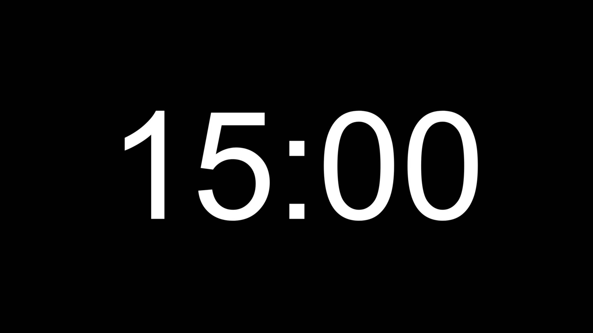 Таймер на 15 минут смотреть онлайн