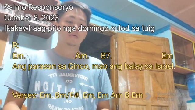 Salmo Responsoryo (Ps. 80) 