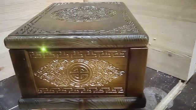 шкатулка в бурятском стиле