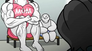 Игра в кальмара но пришёл с мамой - Squid Game Анимация