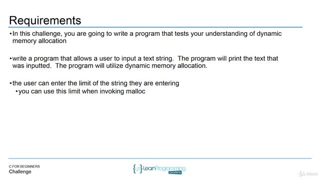 98 Challenge Using Dynamic Memory смотреть онлайн
