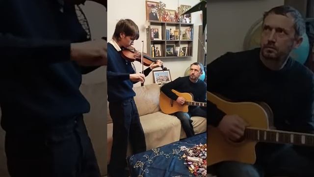 haunted house blues. Приходится учиться у сына)). Импровизация. смотреть онлайн