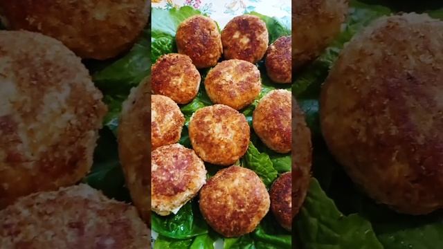 КОТЛЕТКИ ИЗ КРАБОВЫХ ПАЛОЧЕК!!! 🦀🦀🦀😋😋 смотреть онлайн