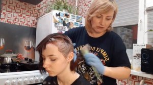 #ВЛОГ# Красим волосы в домашних условиях.Норильск