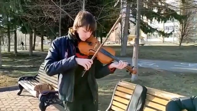 Summertime в другом составе инструментов. Фрагмент нашей уличной игры. Гармошка тоже была) смотреть онлайн