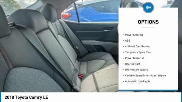 2018 Toyota Camry U062588A смотреть онлайн