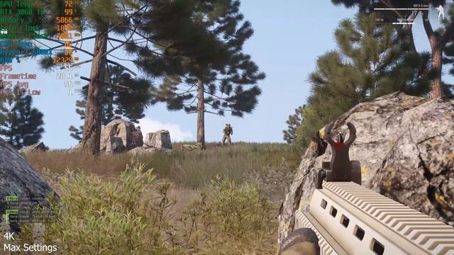 ArmA 3 RTX 3060 Ti + AMD Ryzen 7 5800X | 4k, 1440p Ultra Settings смотреть онлайн