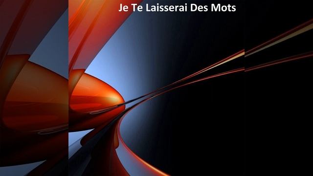 Je te laisserai des mots (Speed Up Remix) смотреть онлайн
