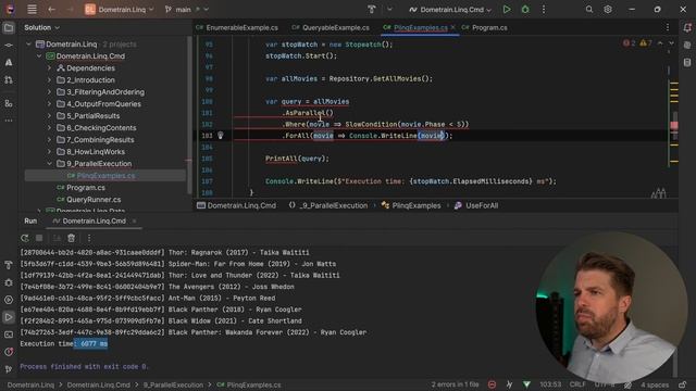 47. Introduction to PLINQ смотреть онлайн