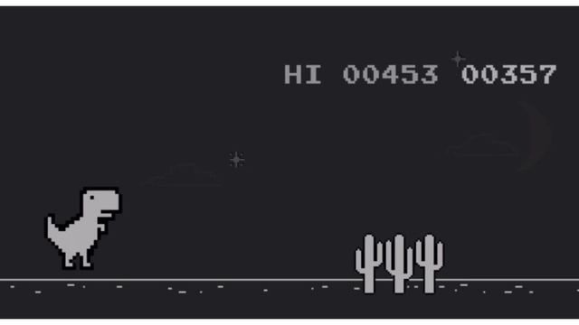 Chrome Dino record смотреть онлайн