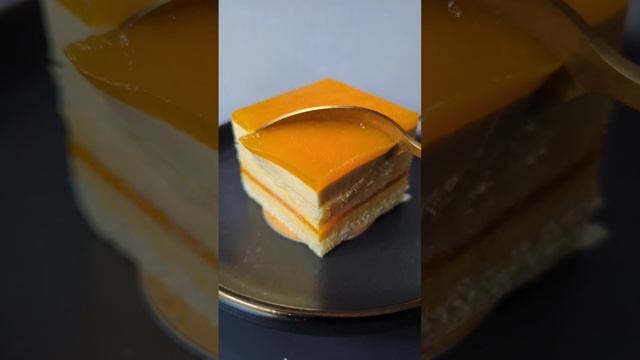 Dessert ideas! exotic mango slice cake смотреть онлайн