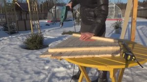 Садовый чайный столик моими руками Февраль 2020 года