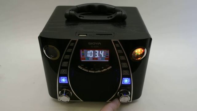 Портативная колонка с FM-радио Sioya S-505 смотреть онлайн