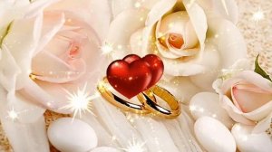 Бьющиеся в такт и сверкающие сердца - свадебные футажи - SD