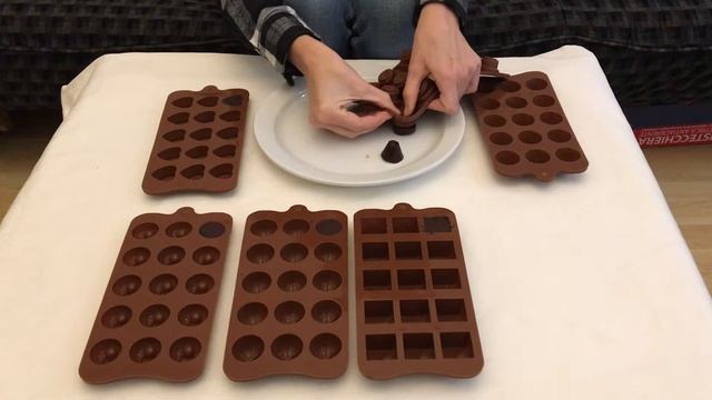 Pralinenform Herzform Hohlkörperform Silikonbackform