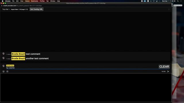 Live Stream Chat Overlay (with Atem Mini, by @aaronpk) смотреть онлайн