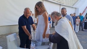 Βάπτιση Κωνσταντίνας Φασουλάκη στον Άγιο Ραφαήλ στα Λινοπεράματα (2)