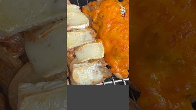 Курица с сыром, грибами, беконом за 11 минут в духовке (часть 1) смотреть онлайн