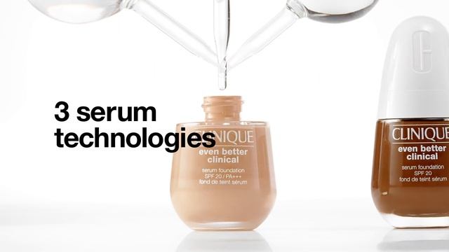 Skin care results in a foundation finish | Discover NEW Even Better Clinical Serum Foundation смотреть онлайн