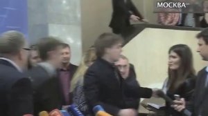 Жириновский оскорбил  беременную  журналистку 18.04.2014