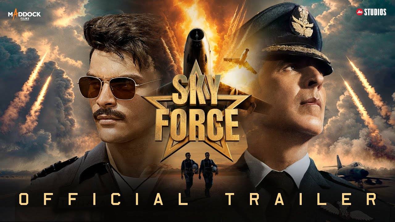 Sky Force Movie - Official Trailer | Maddock Films