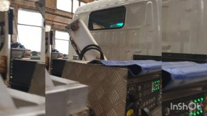 Автовышка агп на базе Hino 300 isoli pnt230 работа в помещении.