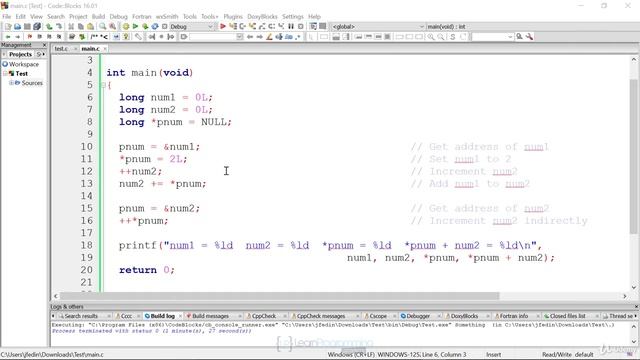 82 Using Pointers смотреть онлайн