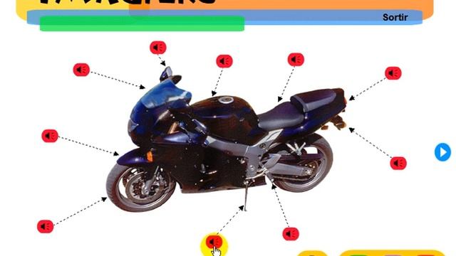 French for children = Imagiers = Vocabulaire = La moto et le scooter смотреть онлайн