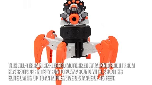 Nerf Combat Creatures Attacknid Robot Review смотреть онлайн