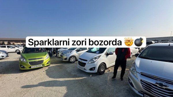 Хоразм мошина бозори Спарк нархлари 2025 йил