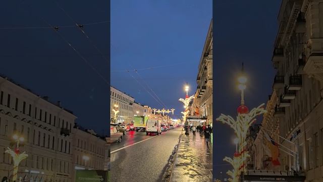 Невский проспект, Питер #невский #питер #прогулкипопитеру #ленинград #новыйгод25 #зимавпитере смотреть онлайн