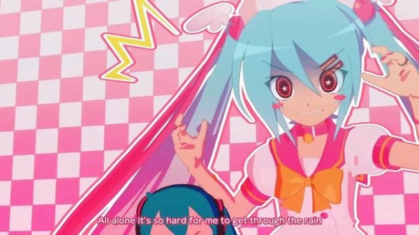 Miku Hatsune - MAGICAL CURE LOVE SHOT (The Animation) 2K