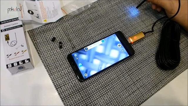 Инспекционная камера MK 2m,5m,10m USB-micro эндоскоп смотреть онлайн