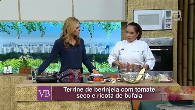 Você Bonita - Culinária Light: Terrine de Berinjela com Tomate Seco (05/05/15) смотреть онлайн