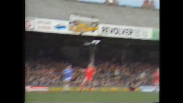Leicester City V Liverpool 30_04_1986
